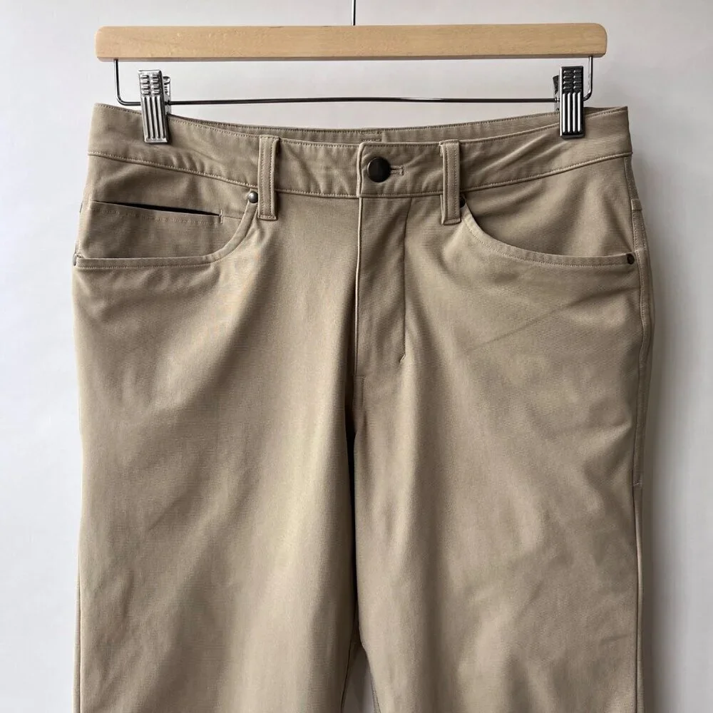 Lululemon Men ABC Slim Fit Pants 27”, Size 28 G116